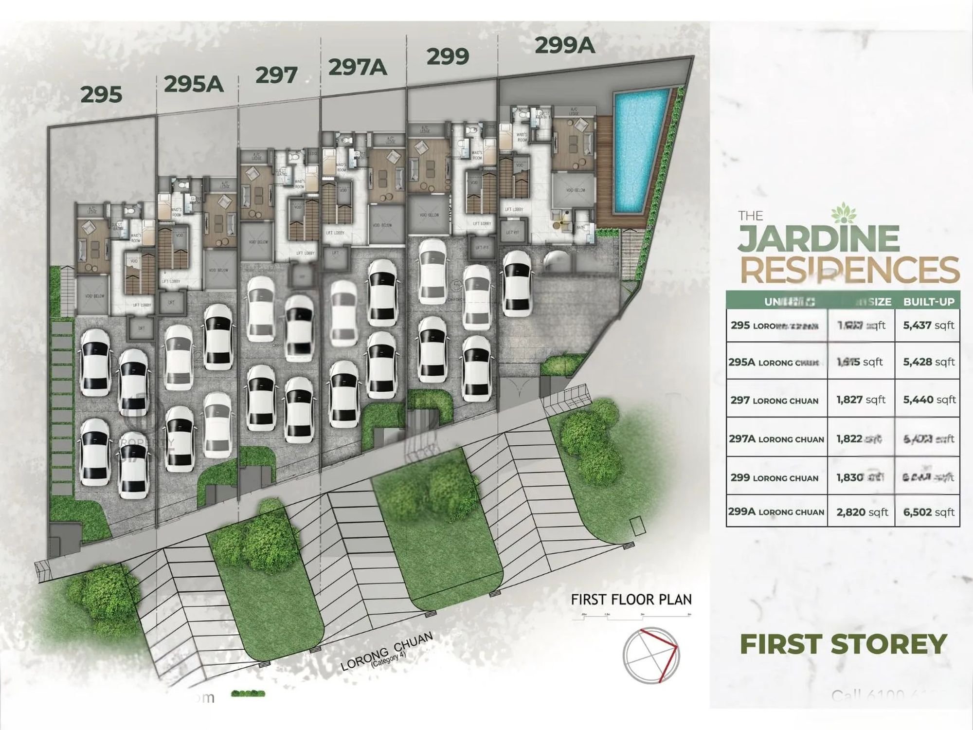 The Jardine Residences floorplan